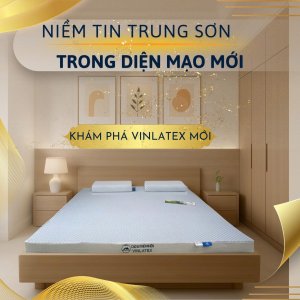 Nệm Cao Su Thiên Nhiên Trung Sơn - VinLatex