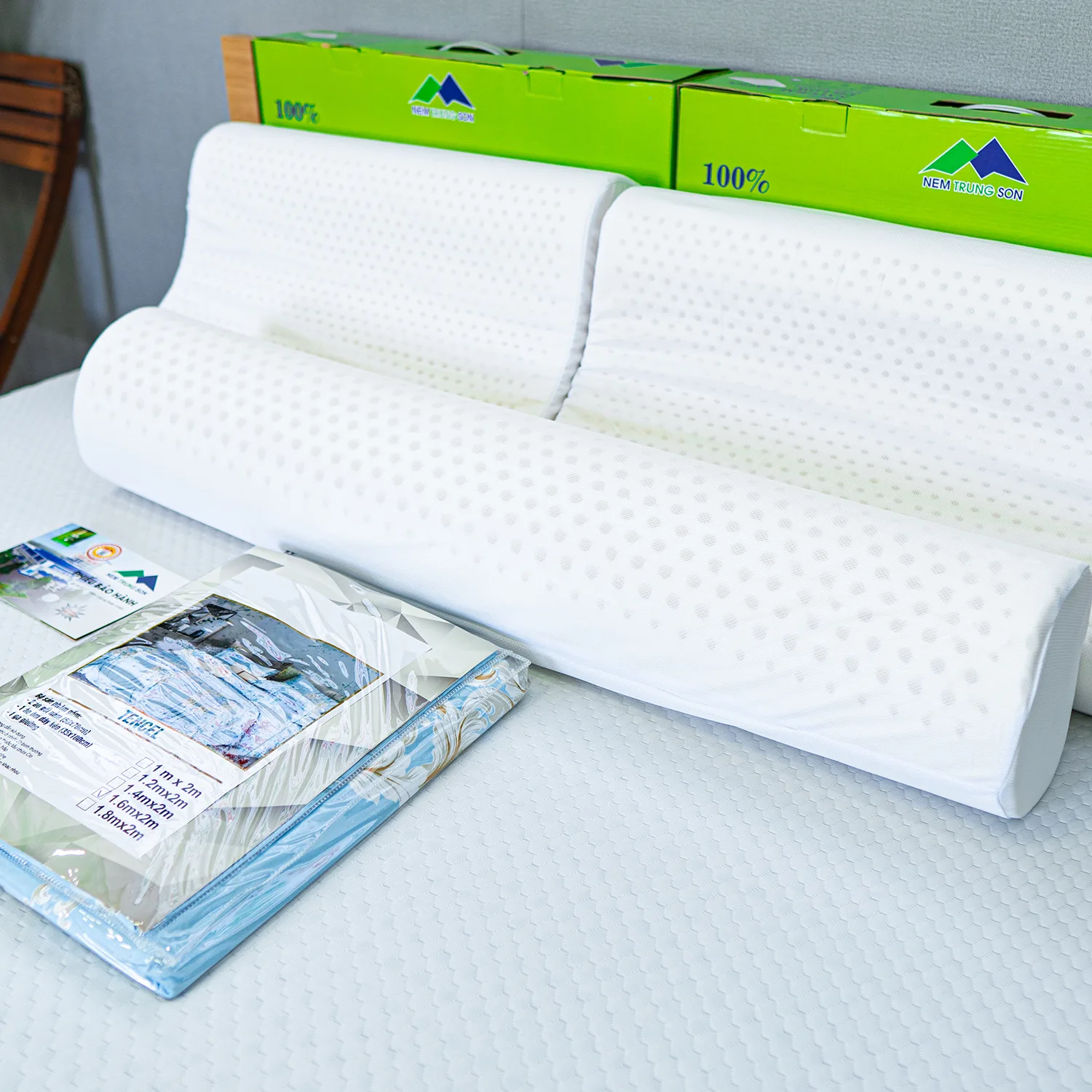 Nệm Cao Su Thiên Nhiên Hoạt Tính RELAX - Ảnh 4